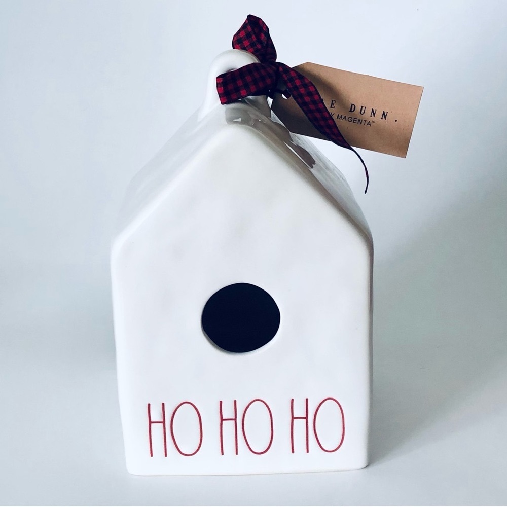 Rae Dunn Christmas 🎄 “Ho Ho Ho” Birdhouse